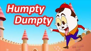 Humpty Dumpty Sat On A Wall  Animated Nursery Rhymes  English Rhymes amp Songs by Jingle Toons [upl. by Wahl]