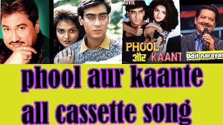 phool aur kaante all cassette song 1991 [upl. by Sherrer]