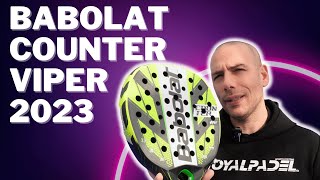 Racchette PADEL BABOLAT COUNTER VIPER 2023 [upl. by Llejk123]