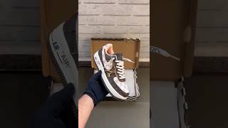 Nike Air Force 1 X Louis Vuitton Brown  Nike Air Force Louis Vuitton nikeshoes shorts viral [upl. by Aihsemot71]