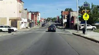 West Baltimore Tour  2015 Baltimore Riots Aftermath Part 23 [upl. by Aiekram712]