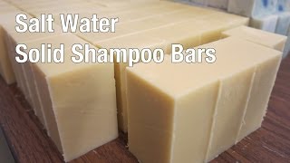 Making Solid Shampoo Bars [upl. by Nekciv87]