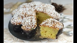 Pan Brioche Sofficissima Stella di Natale  Soft Star Bread Brioche Easy Recipe [upl. by Hoj]