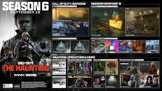 FULL MW3 Season 6 Haunting Content Update REVEALED Events Maps Weapons amp  Modern Warfare 3 [upl. by Aitsirk]