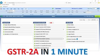 How to Download GSTR2A in 1 Minute With Computax II Easy amp Error Free II [upl. by Hedveh]