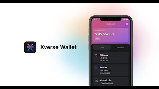 Xverse Mobile Wallet for Stacks Tutorial STX amp BTC [upl. by Kinzer]