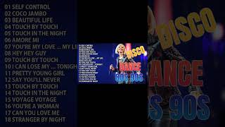 70s 80s 90s Disco Songs Melody  Sandra Bee Gees ABBA Neil Sedeka  Golden Eurodisco [upl. by Noyart]