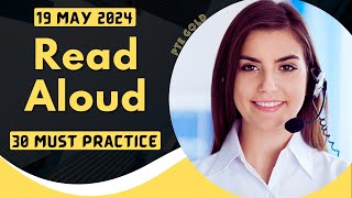 PTE Read Aloud  MAY 2024  MUST PRACTICE [upl. by Bartolemo]