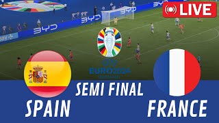 🔴 SPAIN VS FRANCE Live Stream  2024 UEFA Euro Semi Finals  Full Match Streaming [upl. by Nahsyar]