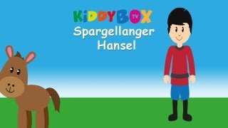 Spargellanger Hansel  Kinderlieder zum Mitsingen  KIDDYBOXTV [upl. by Ahsiekim]