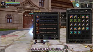 Review 4 Limited Weapon Costume from Effect Weapon Exchange Ticket Selection Cube  Dragon Nest SEA [upl. by Elsi]