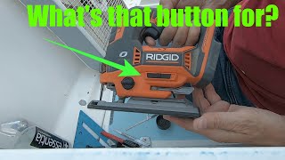 Going over the operation of the Ridgid 18v Octane Jigsaw [upl. by Suirauqed]