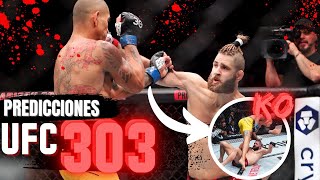 💥 UFC 303 PREDICCIONES MAMALONAS 💥 Pereira vs Prochazka [upl. by Adnawuj]