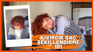 KIVIRCIK SAÇ ŞEKİLLENDİRME 101 l Kıvırcık Saç Hakkında Her Şey [upl. by Alfonzo]