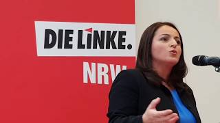 Sevim Dagdelen Rede bei Stadtteilkonferenz  Bochum 2942018 [upl. by Enelkcaj]