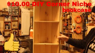 DIY niche or bookcase for under 1000 [upl. by Negiam950]