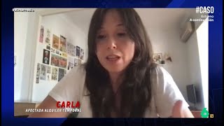 Carla afectada por un alquiler temporal quotNecesitamos una estabilidad vitalquot  El Intermedio [upl. by Asreht496]