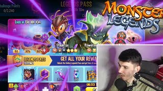 The NEW SEASON Passes In Monster Legends  Is It WORTH Buying  Monster Legends Gameplay [upl. by Aihsemak]