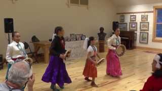 Navajo Girls perform Navajo Basket Dance [upl. by Eelrac]