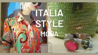 ITALIA STYLE Italia vetrine Fashion Italy Fashion summer 2024 [upl. by Shepard]