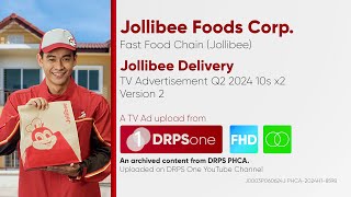 Jollibee Delivery TV Ad Q2 2024 10s x2 Philippines Version 2 HDST [upl. by Reg]