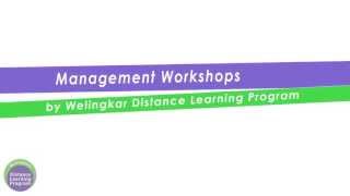 Management Workshops by Welingkars Hybrid Management Programs [upl. by Emmott]