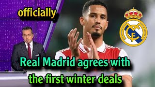 Officially Real Madrid agrees with the first winter deals to secure the teams defense 🔥 [upl. by Idnor]