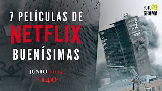 ¿No sabes qué ver 7 Buenas Películas IMPERDIBLES en NETFLIX  Fotograma 24 con David Arce [upl. by Ydospahr]