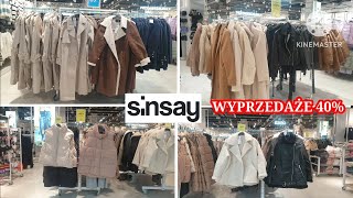 SINSAY💥WYPRZEDAŻE 40🔥KURTKI I PŁASZCZ🛍JESIEŃ 2024🍂🍁 [upl. by Kristofor414]