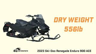 2023 SkiDoo Renegade Enduro 900 ACE [upl. by Llehsor]