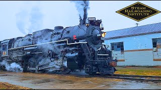 Pere Marquette 1225  The North Pole Express  Owosso Michigan December 2023 [upl. by Mccallion]