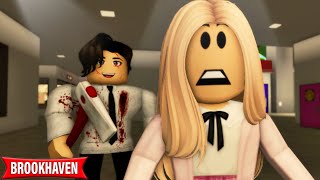 MY CRUSH IS A PSYCHO KILLER ROBLOX MOVIE CoxoSparkle [upl. by Clare687]