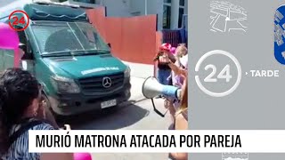 Murió matrona atacada por pareja siquiatra del SML  24 Horas TVN Chile [upl. by Adlesirc3]