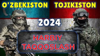 Ozbekiston va Tojikiston harbiy taqqoslash 2024 [upl. by Annayram698]