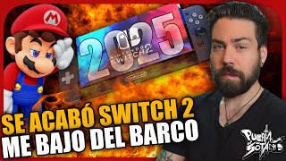 💥SE ACABÓ Estoy CANSADO de Nintendo Switch 2 Este será el ÚLTIMO VÍDEO Saldrá en 2025 [upl. by Notsew231]