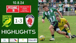 HIGHLIGHTS  Hitchin Town 1  3 Bromsgrove Sporting [upl. by Naples872]