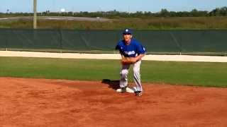 4Hole Coverage  Fundamentals of First Base Series by IMG Academy Baseball Program 1 of 4 [upl. by Tnomyar]