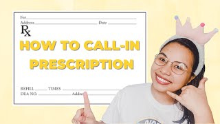 TIPS ON HOW TO CALLIN PRESCRIPTION 2021  Earn Money Online  Eulie Tan [upl. by Reiser]