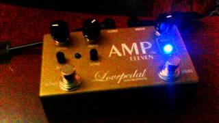 Lovepedal Amp Eleven Gold Demo Scuffham Sgear Fried Guitar [upl. by Nasya]