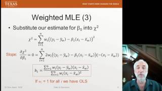 Lecture28 Data2Decision Weighted Regression [upl. by Nimesh]