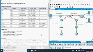 7210 Packet Tracer  Configure DHCPv4 [upl. by Avihs]