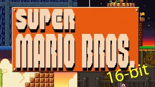 Super Mario Bros16bit Remake [upl. by Kcirdek]