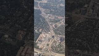 Have you seen downtown St Louis from airplane flying above Check this out subscribe shorts yt [upl. by Gniliem]