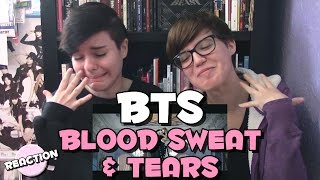 BTS 방탄소년단  BLOOD SWEAT amp TEARS 피 땀 눈물 ★ MV REACTION [upl. by Rairb167]