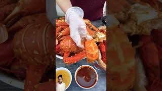 seafoodboil lobster cajunseafood [upl. by Arrimat869]