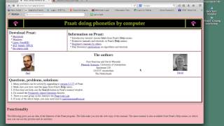 Downloading and installing PRAAT [upl. by Essy975]