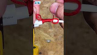 How to Fix a Damaged Charging Cable with Just a Thread 💡 [upl. by Jemmy798]