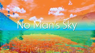 No Mans Sky  Breathtaking Vaporwave Paradise Planet relaxing chill nomanssky gaming letsplay [upl. by Gyimah]