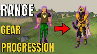 The Ultimate Range Gear Progression OSRS 2024 [upl. by Ellerihs848]