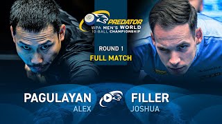 PAGULAYAN vs FILLER ▸ 2024 WPA PREDATOR WORLD CHAMPIONSHIP MENS 10BALL [upl. by Eneryt]